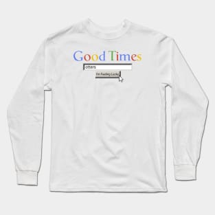 Good Times Otters Long Sleeve T-Shirt